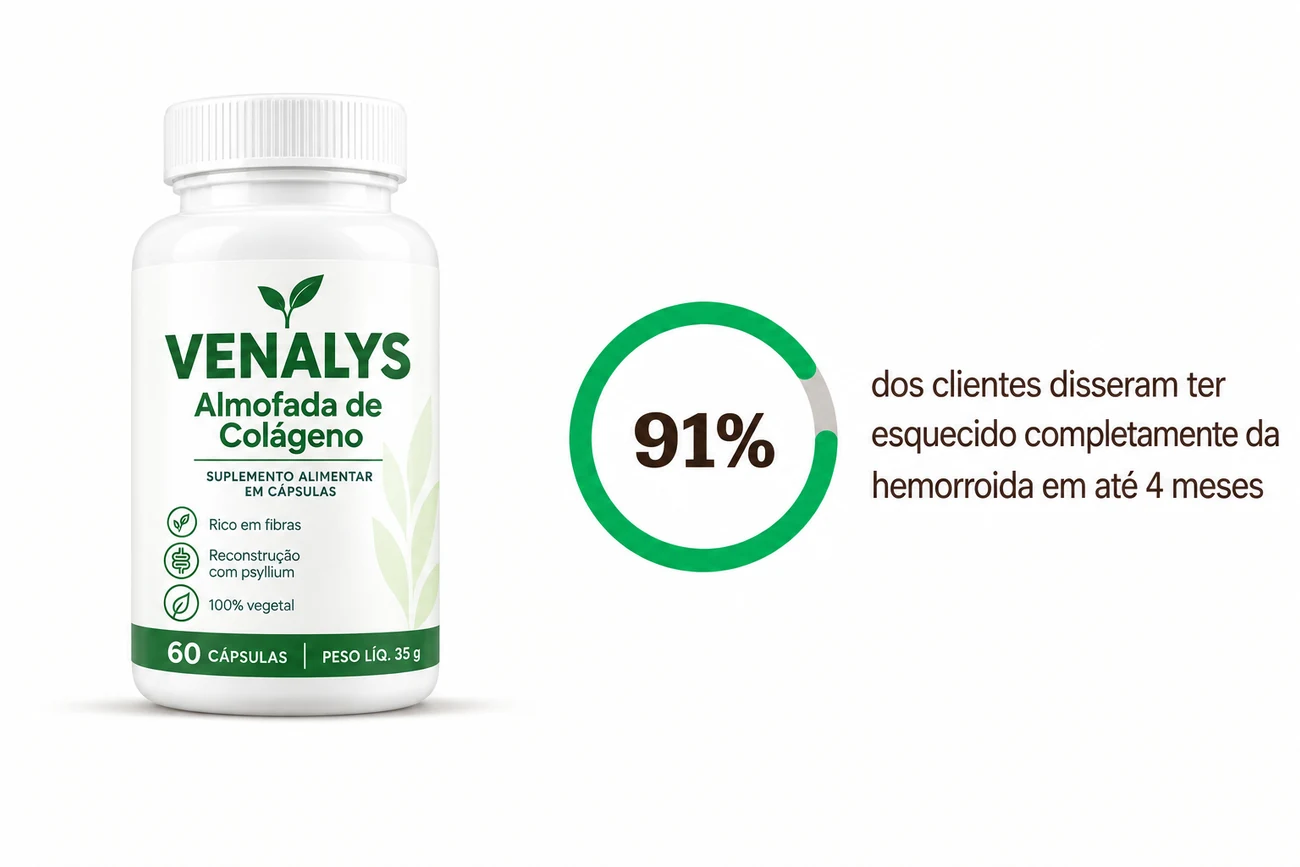 91% dos clientes disseram ter esquecido completamente da hemorroida em até 4 meses